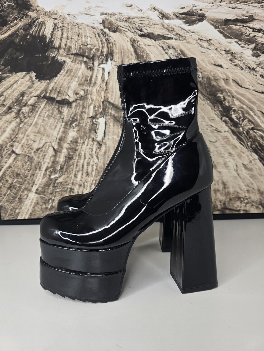 Lamoda Patent Boots